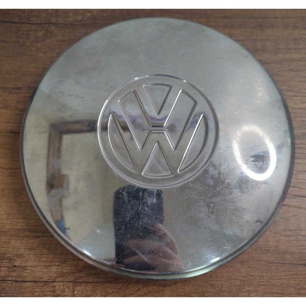 Vintage Volkswagen VW Chrome Hubcap 5.5 inch Center Cap B14